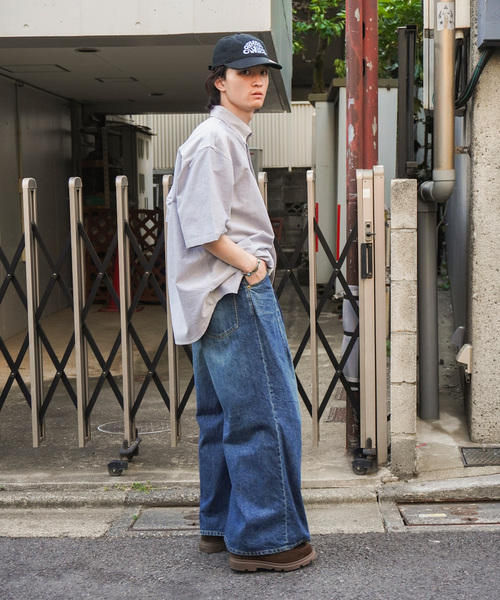 Carhartt（カーハート）の「Carhartt /カーハートダブルアイピー S/S BRAXTON SHIRT（シャツ/ブラウス・メンズ・サックスブルー/チャコールグレー・LARGE/MEDIUM）」の15枚目の写真