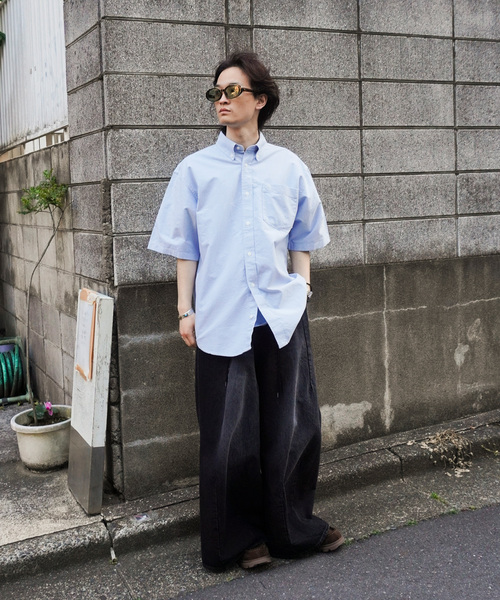 Carhartt（カーハート）の「Carhartt /カーハートダブルアイピー S/S BRAXTON SHIRT（シャツ/ブラウス・メンズ・サックスブルー/チャコールグレー・LARGE/MEDIUM）」の13枚目の写真