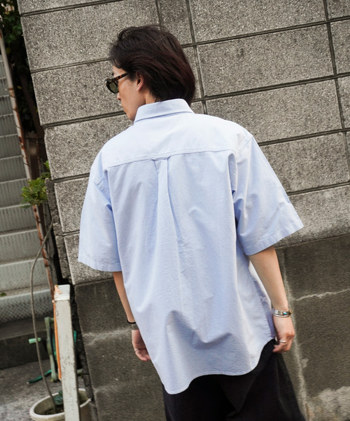 Carhartt（カーハート）の「Carhartt /カーハートダブルアイピー S/S BRAXTON SHIRT（シャツ/ブラウス・メンズ・サックスブルー/チャコールグレー・LARGE/MEDIUM）」の11枚目の写真