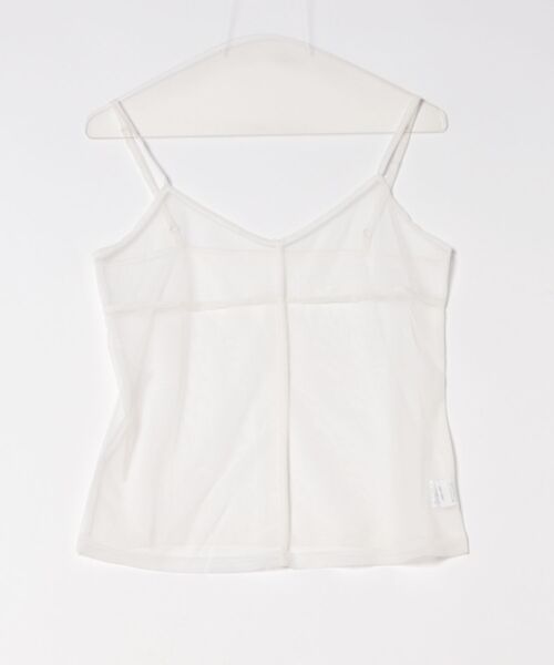 SUWDEE（スーディー）の「mesh camisole bustier（キャミソール・レディース・グレー/ホワイト/ネイビー・FREE）」の18枚目の写真