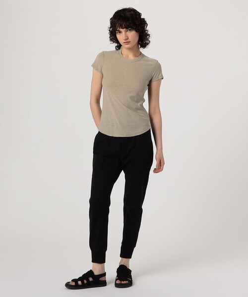 tシャツ スラブジャージー クルーネックTシャツ WUA3037 レディース スラブジャージー クルーネックTシャツ WUA3037(fw3E0007)｜阪急
