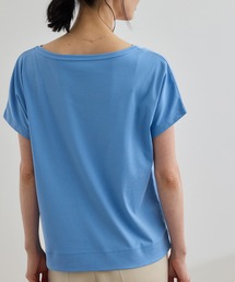 【洗える】スーピマコットン アームレットTシャツ