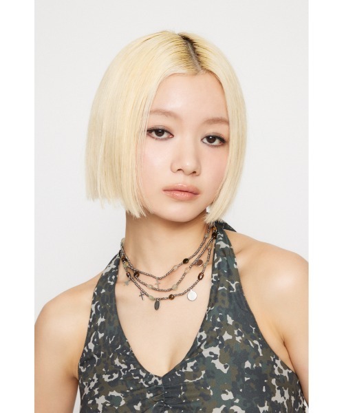 LAGUA GEM（ラグアジェム）の「LAYERING BEADS ネックレス（ネックレス・レディース・ブラック系その他2/ブラウン系その他2・FREE）」の13枚目の写真