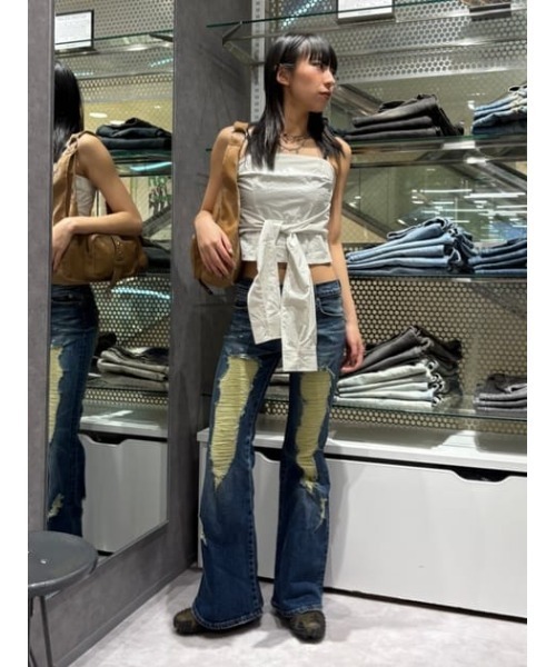 LAGUA GEM（ラグアジェム）の「LAYERING BEADS ネックレス（ネックレス・レディース・ブラック系その他2/ブラウン系その他2・FREE）」の14枚目の写真