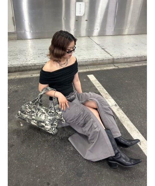 LAGUA GEM（ラグアジェム）の「LAYERING BEADS ネックレス（ネックレス・レディース・ブラック系その他2/ブラウン系その他2・FREE）」の22枚目の写真