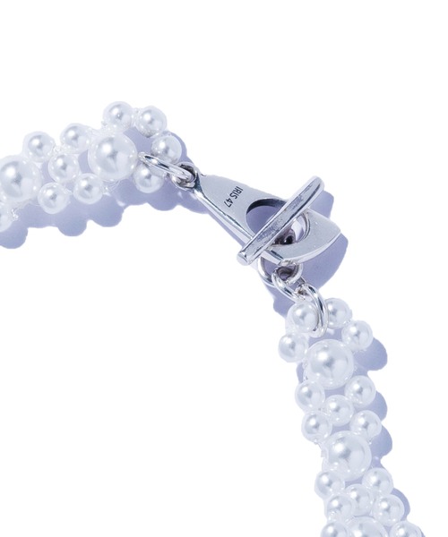 IRIS47(イリスフォーセブン)の「【IRIS 47】kaleid pearl necklace/カレイド パール ネックレス BO192(ネックレス・レディース・ホワイト・FREE)」の2枚目の写真