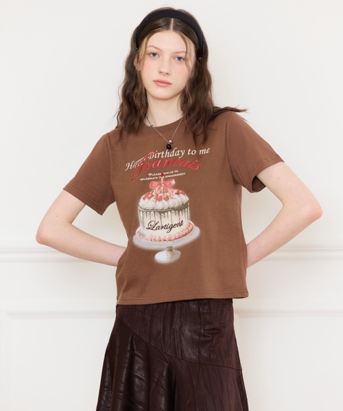 L16 HAPPY BIRTHDAY T-SHIRT（Tシャツ/カットソー）｜LARTIGENT