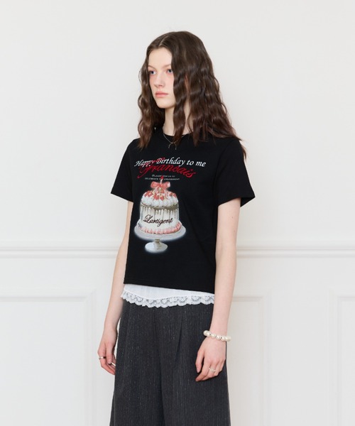 L16 HAPPY BIRTHDAY T-SHIRT（Tシャツ/カットソー）｜LARTIGENT