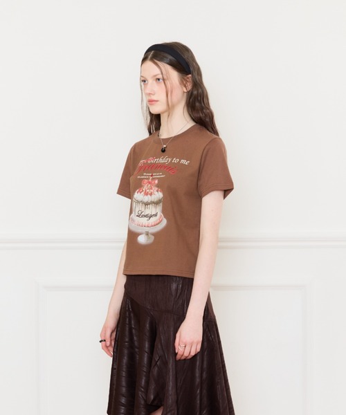 セール】L16 HAPPY BIRTHDAY T-SHIRT（Tシャツ/カットソー