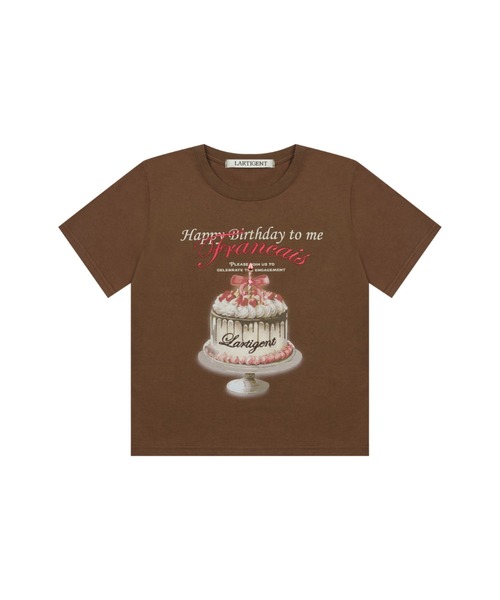 L16 HAPPY BIRTHDAY T-SHIRT（Tシャツ/カットソー）｜LARTIGENT