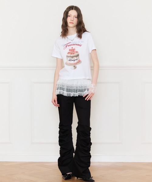 LARTIGENT ♥ L16 HAPPY BIRTHDAY T-SHIRT /追跡付 L16 HAPPY BIRTHDAY T-SHIRT（Tシャツ/カットソー）｜LARTIGENT