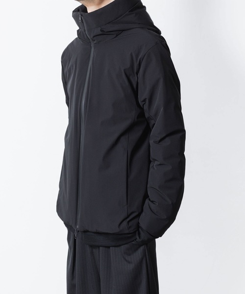 ATTACHMENT（アタッチメント）の「3レイヤー ライトタフタ フーデッドダウンジャケット / 3LAYER LIGHT TAFFETA HOODED DOWN JACKET（ダウンジャケット/コート・メンズ・ダークグレー/ブラック・1/2/3）」の14枚目の写真