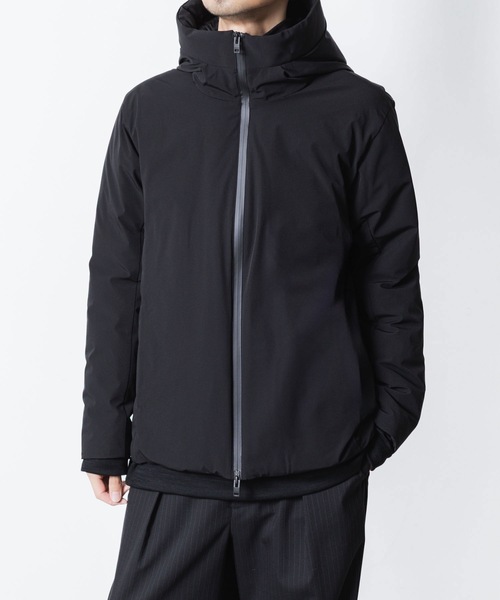 ATTACHMENT（アタッチメント）の「3レイヤー ライトタフタ フーデッドダウンジャケット / 3LAYER LIGHT TAFFETA HOODED DOWN JACKET（ダウンジャケット/コート・メンズ・ダークグレー/ブラック・1/2/3）」の15枚目の写真