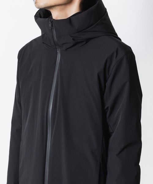 ATTACHMENT（アタッチメント）の「3レイヤー ライトタフタ フーデッドダウンジャケット / 3LAYER LIGHT TAFFETA HOODED DOWN JACKET（ダウンジャケット/コート・メンズ・ダークグレー/ブラック・1/2/3）」の18枚目の写真