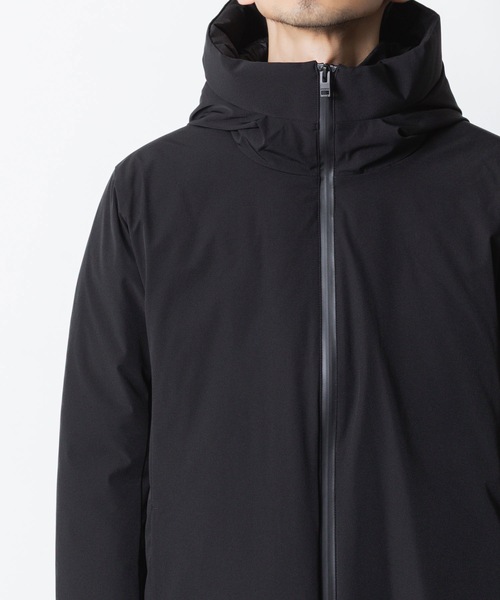 ATTACHMENT（アタッチメント）の「3レイヤー ライトタフタ フーデッドダウンジャケット / 3LAYER LIGHT TAFFETA HOODED DOWN JACKET（ダウンジャケット/コート・メンズ・ダークグレー/ブラック・1/2/3）」の19枚目の写真