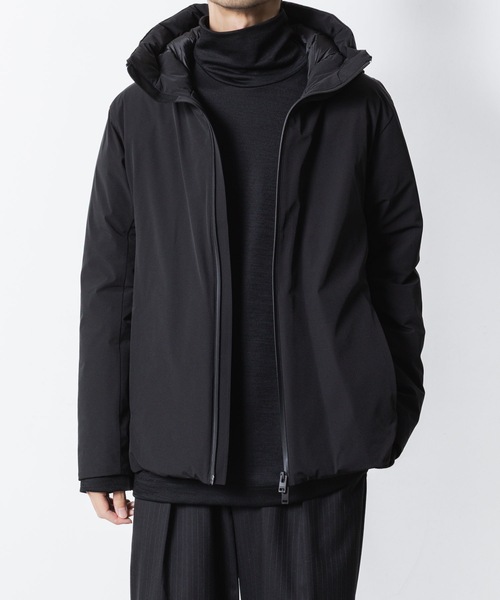 ATTACHMENT（アタッチメント）の「3レイヤー ライトタフタ フーデッドダウンジャケット / 3LAYER LIGHT TAFFETA HOODED DOWN JACKET（ダウンジャケット/コート・メンズ・ダークグレー/ブラック・1/2/3）」の22枚目の写真