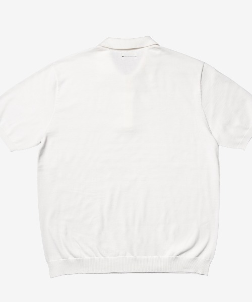 minius(ミニウス)の「【hatoooooooooo】Knit tee スタイル半袖ポロシャツニットティー/サマーニット(ポロシャツ・メンズ・ブラック/ホワイト/ネイビー・LARGE)」の8枚目の写真