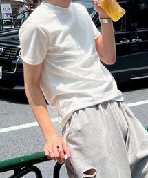 Chikashitsu +(`JVcvX)́yChikashitsu{ztight fit crop cut t-shirt / y`JVcvXz^CgtBbgNbvJbgAEgTVc(TVc/Jbg\[)
