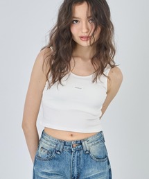 ANAP（アナップ）の「タグデザイン ミニタンクトップ（タンクトップ）」