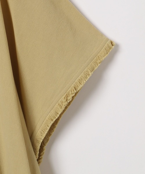 LEPSIM（レプシィム）の「カフタンポンチョブラウス　497432（シャツ/ブラウス・レディース・ブラック/オフホワイト/ベージュ・FREE）」の7枚目の写真