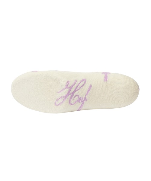 HUF（ハフ）の「BE MINE CREW SOCKS（ソックス/靴下・メンズ・ナチュラル・O/S）」の2枚目の写真