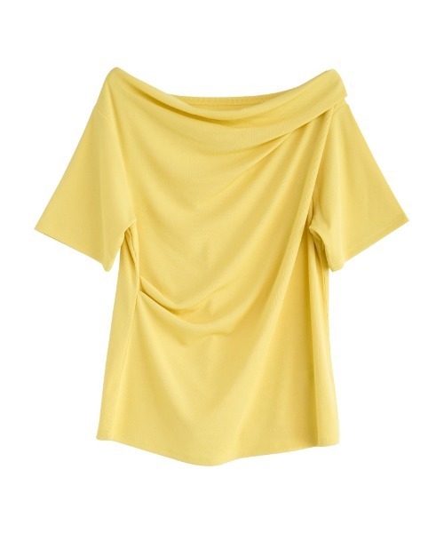 2025夏　新品　グレディブリリアン　異素材バイカラー2wayカットソー Gready Brilliant tシャツ 異素材バイカラー2WAYカットソー