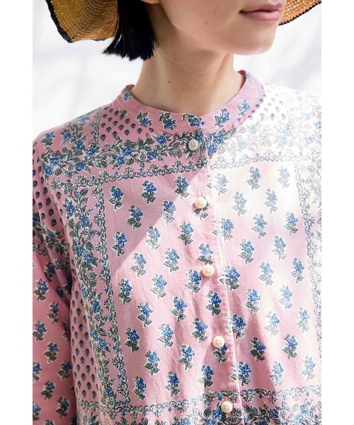 Sunny clouds(サニークラウズ)の「サニークラウズ ピンクのバンダナワンピース〈レディース〉(ワンピース・レディース・ピンク系その他・M/L/LL/MP/3L)」の5枚目の写真