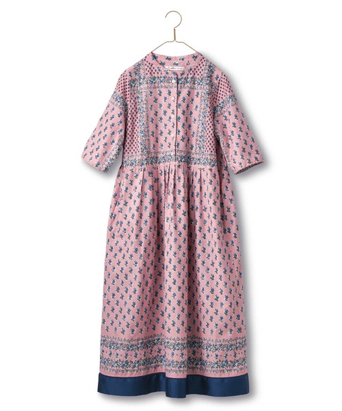 Sunny clouds(サニークラウズ)の「サニークラウズ ピンクのバンダナワンピース〈レディース〉(ワンピース・レディース・ピンク系その他・M/L/LL/MP/3L)」の7枚目の写真