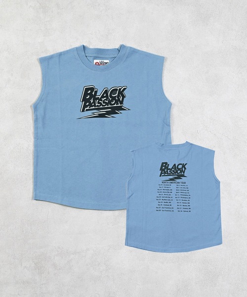 LSP WOW（エルエスピーワオ）の「【LSP WOW!】前後プリントノースリーブTee（Tシャツ/カットソー・キッズ・ブラック系その他/ピンク系その他/ホワイト系その他/ベージュ系その他/ブルー系その他/チャコール/ネイビー/グリーン系その他・80/90/100/110/120/130）」の7枚目の写真