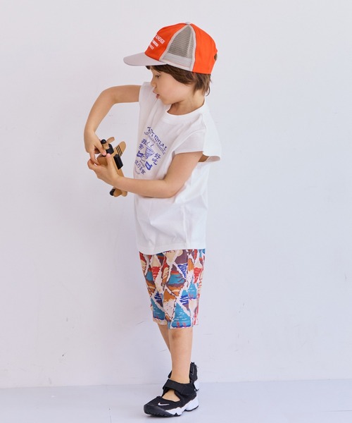 LSP WOW（エルエスピーワオ）の「【LSP WOW!】前後プリントノースリーブTee（Tシャツ/カットソー・キッズ・ブラック系その他/ピンク系その他/ホワイト系その他/ベージュ系その他/ブルー系その他/チャコール/ネイビー/グリーン系その他・80/90/100/110/120/130）」の12枚目の写真