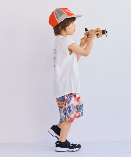 LSP WOW（エルエスピーワオ）の「【LSP WOW!】前後プリントノースリーブTee（Tシャツ/カットソー・キッズ・ブラック系その他/ピンク系その他/ホワイト系その他/ベージュ系その他/ブルー系その他/チャコール/ネイビー/グリーン系その他・80/90/100/110/120/130）」の13枚目の写真