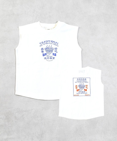 LSP WOW（エルエスピーワオ）の「【LSP WOW!】前後プリントノースリーブTee（Tシャツ/カットソー・キッズ・ブラック系その他/ピンク系その他/ホワイト系その他/ベージュ系その他/ブルー系その他/チャコール/ネイビー/グリーン系その他・80/90/100/110/120/130）」の9枚目の写真