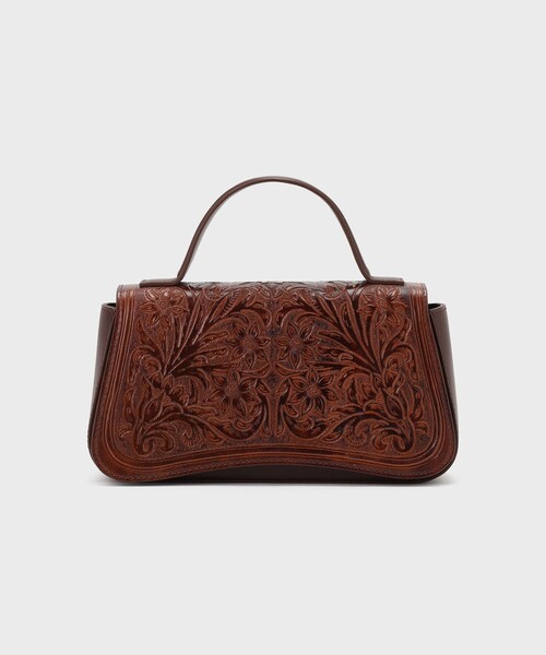 カービングトライブスがま口ショルダーバッグ FlapFrowerBag（ショルダーバッグ）｜CARVING TRIBES（カービング