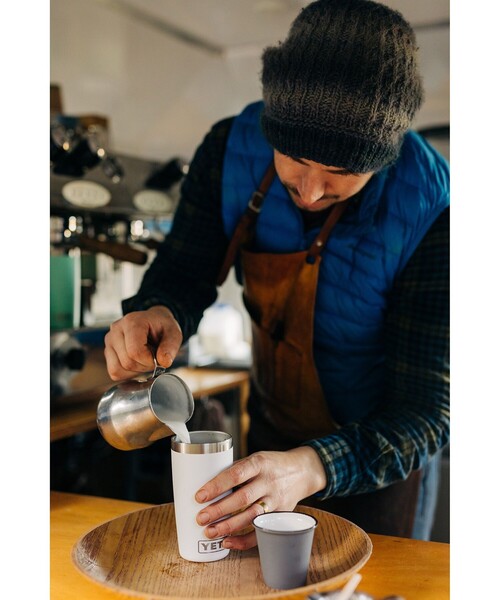 bpr BEAMS（ビーピーアール ビームス ）の「▲YETI / Rambler(R) 10oz MAGSLIDER(TM) タンブラー（水筒・レディース・シルバー/ブラック/ホワイト・ONE SIZE）」の13枚目の写真