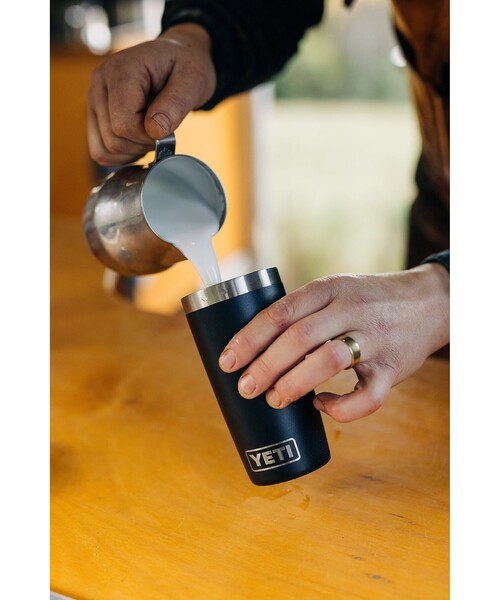 bpr BEAMS（ビーピーアール ビームス ）の「▲YETI / Rambler(R) 10oz MAGSLIDER(TM) タンブラー（水筒・レディース・シルバー/ブラック/ホワイト・ONE SIZE）」の15枚目の写真