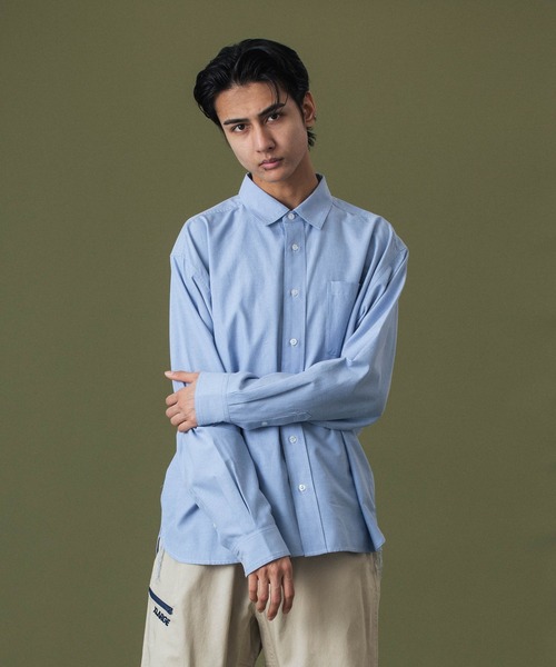 XLARGE（エクストララージ）の「OXFORD SHIRT（シャツ/ブラウス・メンズ・ライトブルー/ホワイト・XL/L/M/S）」の6枚目の写真