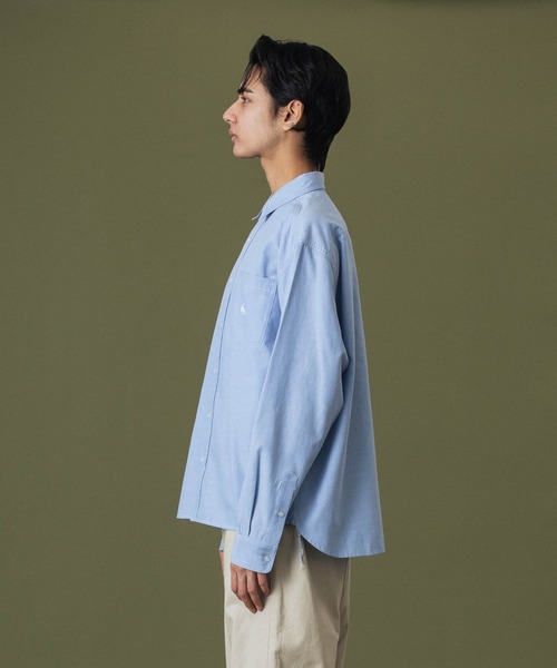 XLARGE（エクストララージ）の「OXFORD SHIRT（シャツ/ブラウス・メンズ・ライトブルー/ホワイト・XL/L/M/S）」の7枚目の写真