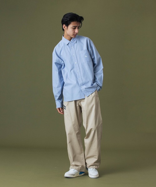 XLARGE（エクストララージ）の「OXFORD SHIRT（シャツ/ブラウス・メンズ・ライトブルー/ホワイト・XL/L/M/S）」の9枚目の写真