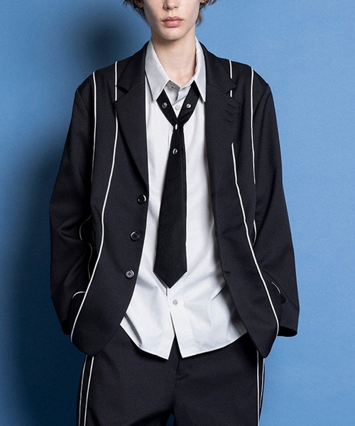 MILKBOY（ミルクボーイ）の「SNAP TIE シャツ（シャツ/ブラウス・メンズ・C/B・FREE）」の2枚目の写真