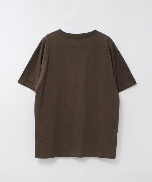 RNA-N(アールエヌエーエヌ)の「M2489 PSC EMBROIDERY T(Tシャツ/カットソー・レディース・ブラウン/チャコール/アッシュグレー・FREE)」の10枚目の写真