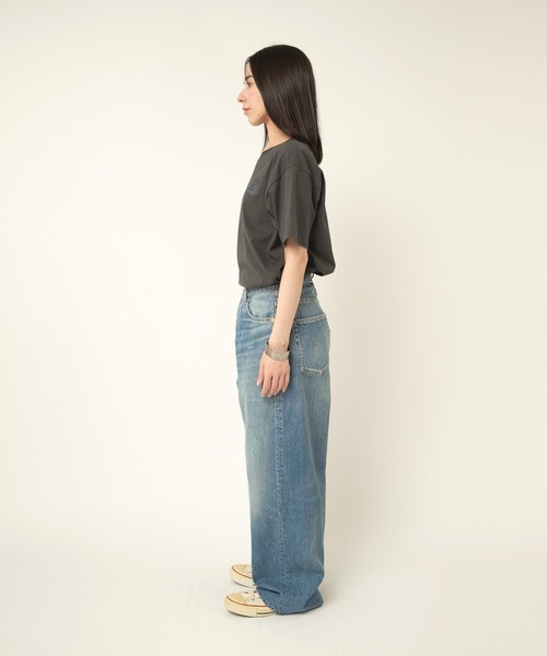 RNA-N(アールエヌエーエヌ)の「M2489 PSC EMBROIDERY T(Tシャツ/カットソー・レディース・ブラウン/チャコール/アッシュグレー・FREE)」の13枚目の写真