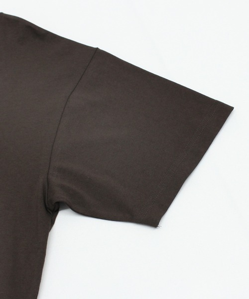 RNA-N(アールエヌエーエヌ)の「M2489 PSC EMBROIDERY T(Tシャツ/カットソー・レディース・ブラウン/チャコール/アッシュグレー・FREE)」の20枚目の写真