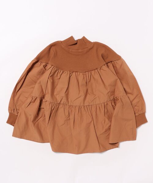 FITH（フィス）の「Tiered Pullover（Tシャツ/カットソー・キッズ・ベージュ・145/135）」の3枚目の写真