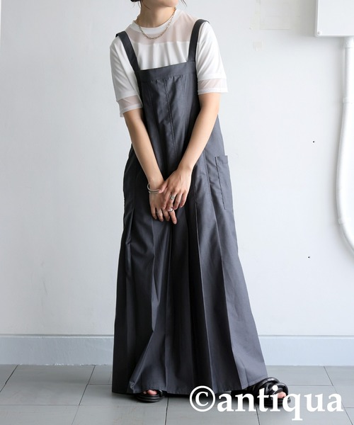 antiqua(アンティカ)の「シアー切替半袖トップス(Tシャツ/カットソー・レディース・ブラック/グレー系その他/ブラック系その他/ホワイト/ホワイト系その他・P/R)」の13枚目の写真