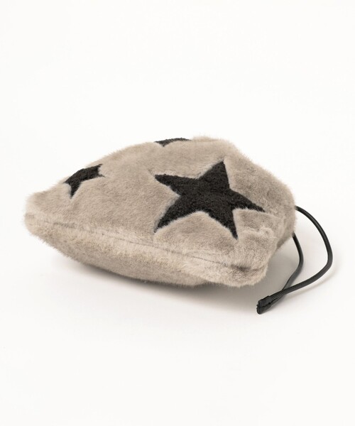 CONTROL FREAK / CTFK（コントロールフリーク）の「【別注】CONTROL FREAK / ★ファー バッグ（トートバッグ・レディース・ライトグレー/その他/ブラック・ONE SIZE）」の7枚目の写真