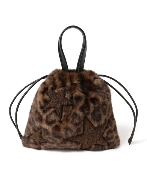 CONTROL FREAK / CTFK（コントロールフリーク）の「【別注】CONTROL FREAK / ★ファー バッグ（トートバッグ・レディース・ライトグレー/その他/ブラック・ONE SIZE）」の15枚目の写真