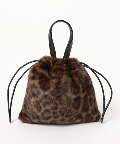 CONTROL FREAK / CTFK（コントロールフリーク）の「【別注】CONTROL FREAK / ★ファー バッグ（トートバッグ・レディース・ライトグレー/その他/ブラック・ONE SIZE）」の16枚目の写真