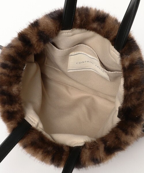 CONTROL FREAK / CTFK（コントロールフリーク）の「【別注】CONTROL FREAK / ★ファー バッグ（トートバッグ・レディース・ライトグレー/その他/ブラック・ONE SIZE）」の17枚目の写真