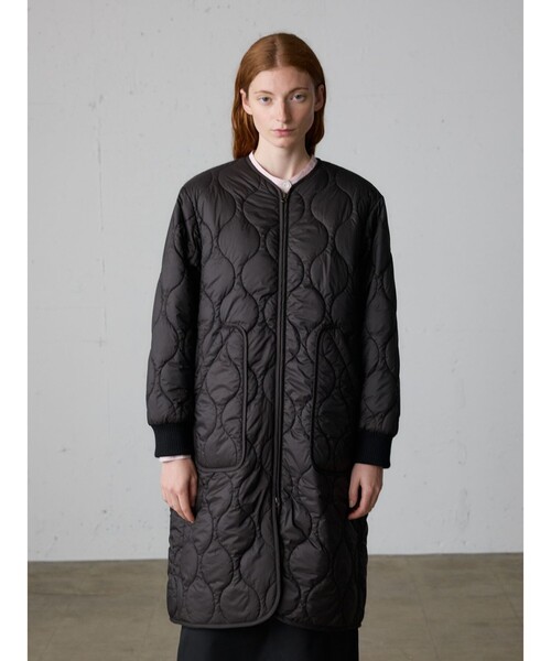 MidiUmi(ミディウミ)の「MidiUmi キルティングロングコート(その他アウター・レディース・ブラック/チャコールグレー/ライトグレー・FREE)」の12枚目の写真