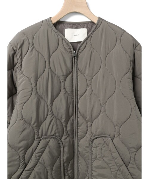 MidiUmi(ミディウミ)の「MidiUmi キルティングロングコート(その他アウター・レディース・ブラック/チャコールグレー/ライトグレー・FREE)」の14枚目の写真